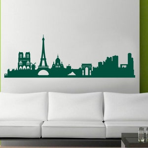 Paris Skyline Wall Art