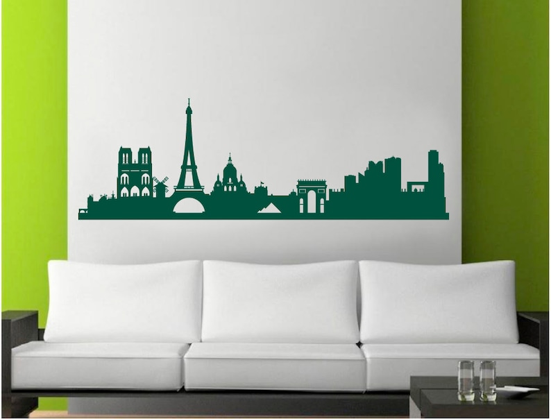 Paris Skyline Wall Art