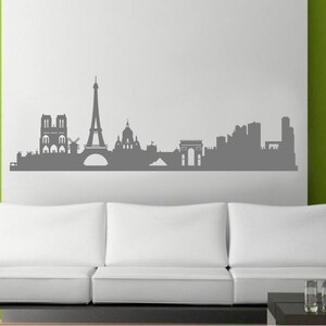 Paris Wall Decor Sticker