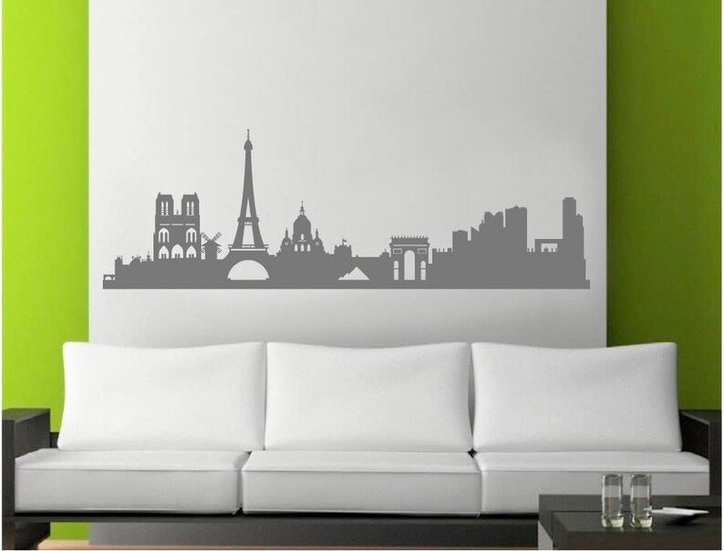 Paris Wall Decor Sticker