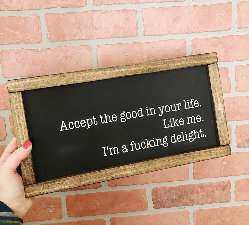 Wooden Sign Wall Art Home Decor Office Decor Office Sign Etsy