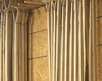 Stickball Sticks Wooden- Unfinished