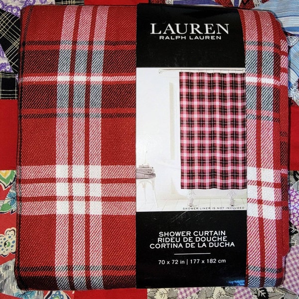 Ralph Lauren Shower Curtain - Etsy