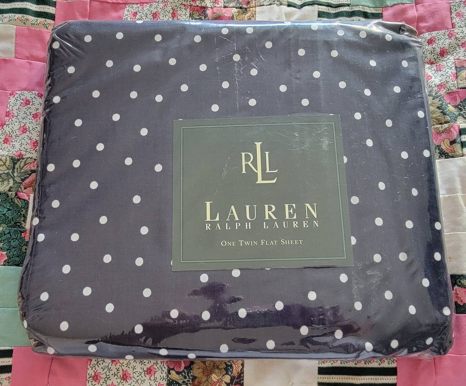 Ralph lauren polka dot sheets discount