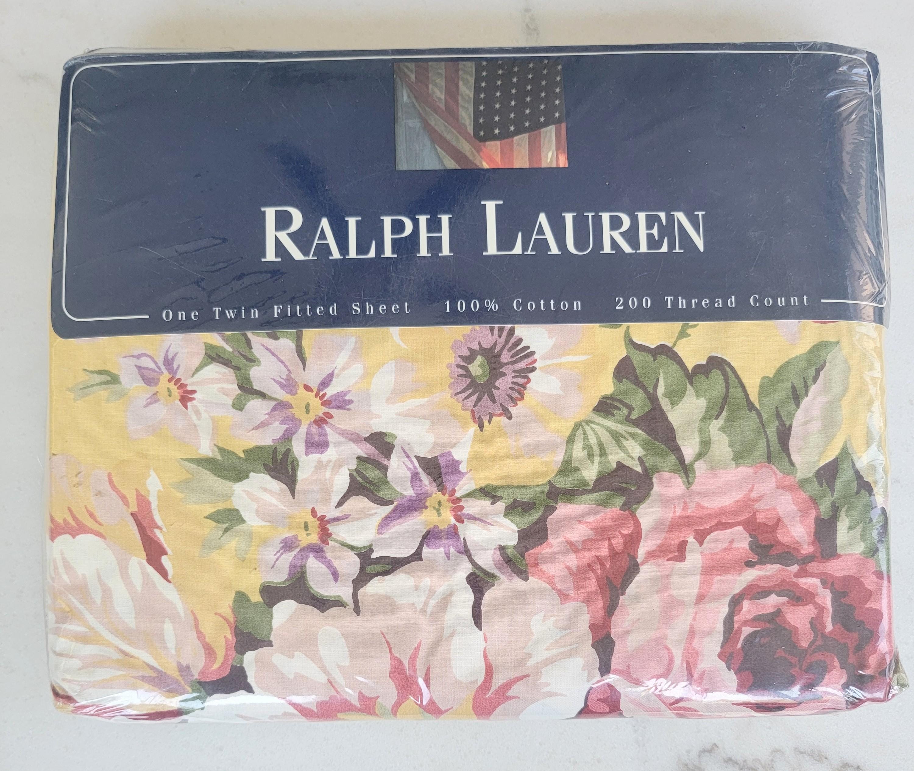 Ralph Lauren Vintage Bedding - Etsy