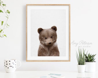 Bear Cub Drawing Etsy