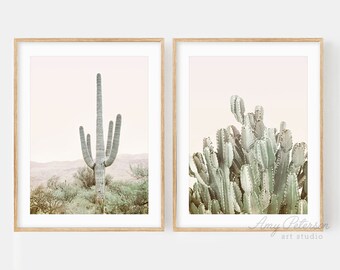 Cactus Wall Art Etsy