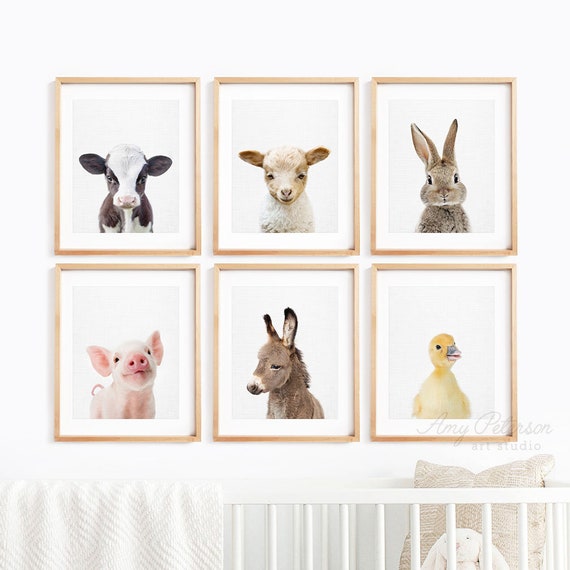 etsy baby animal prints