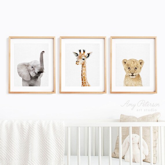 etsy baby animal prints