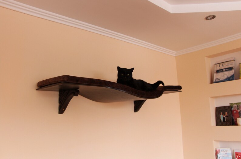 Cat Shelves Cat Shelf Cat Tree Wall Mounted Cat Perch Cat Etsy