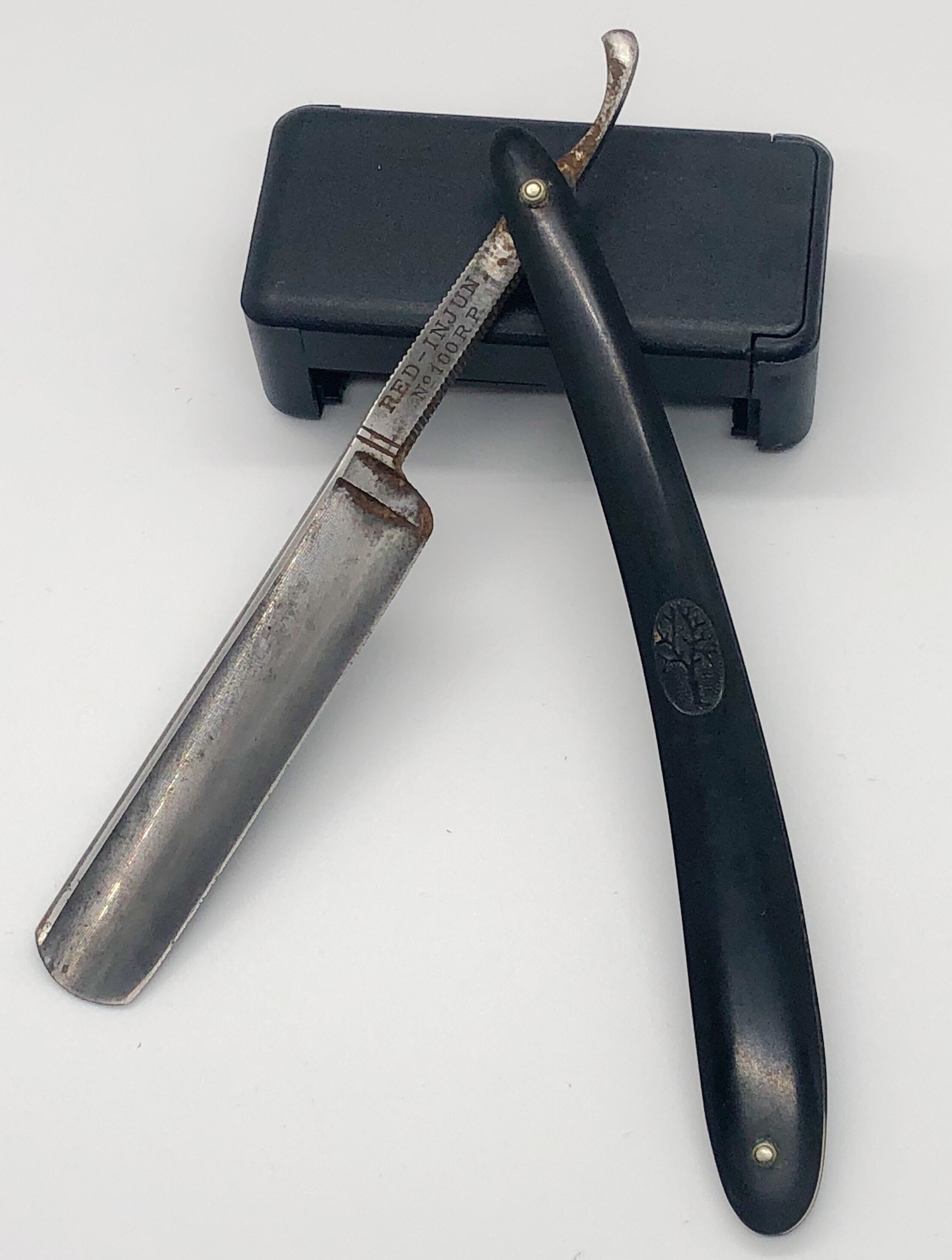 7 Day Razor Set Red Injun H Boker Red Injun Razor No. 100 R.P - Vintage Straight Razor - Etsy Canada