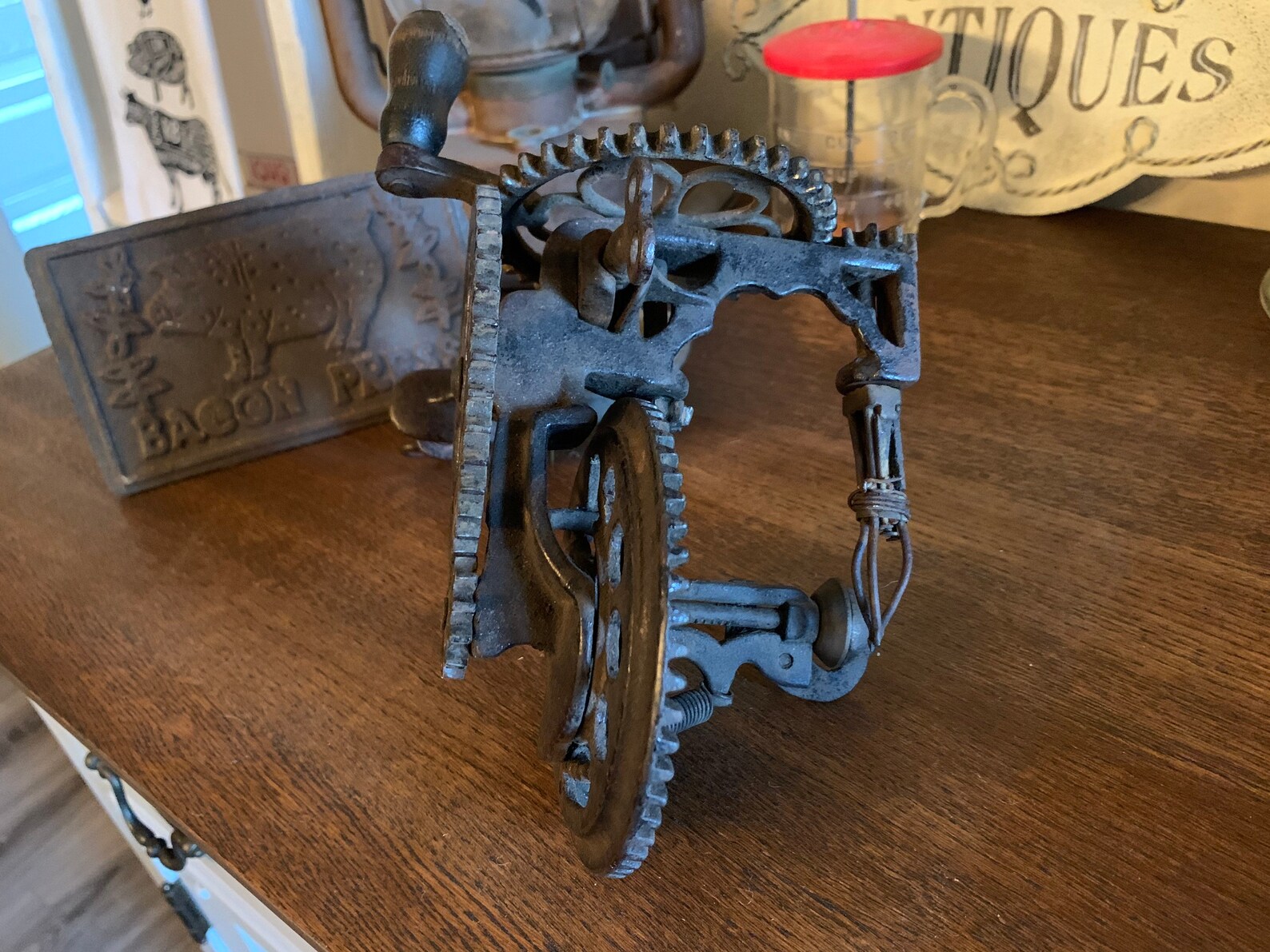 Vintage Sinclair Scott Apple peeler Antique Cast Iron Apple Etsy