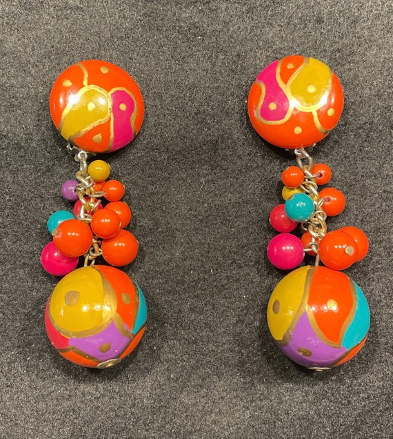 Mid Century Modern Earrings - image 1