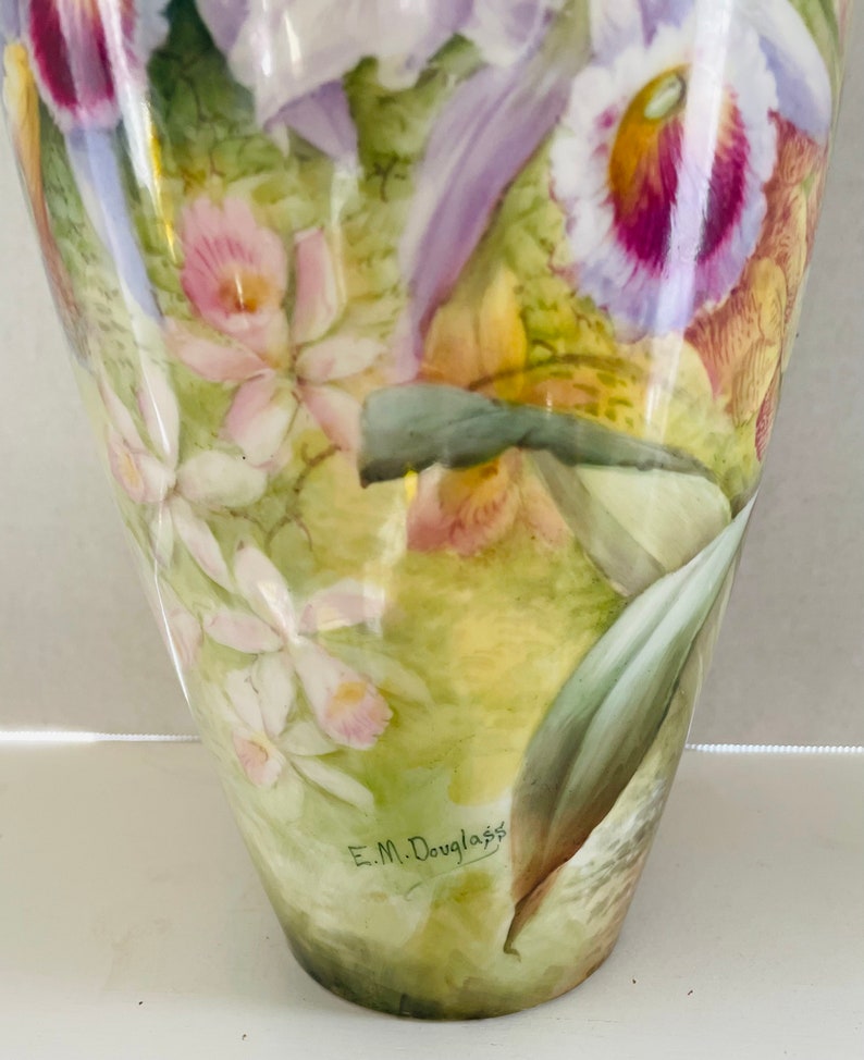 RARE American Belleek Willets Vases Signed by the Same Artist Etsy