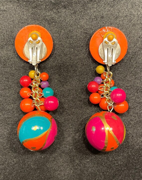 Mid Century Modern Earrings - image 4