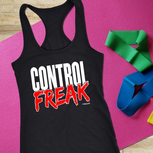 Ctrl Freak Workout Tank Womens Controlled Fitness Shirt Ladies 9 Week Challenge Coach Gift