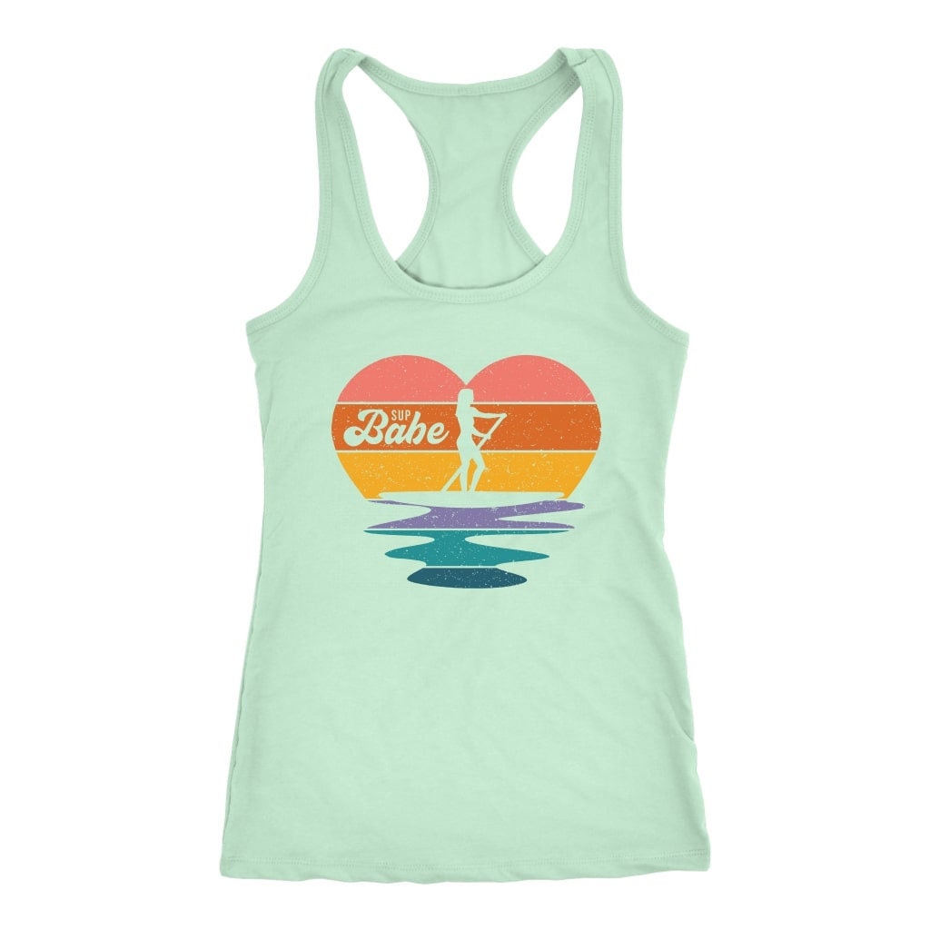 Paddleboard Tank Damen SUP Babe Stand Up Paddle Boarding Liebe Etsy