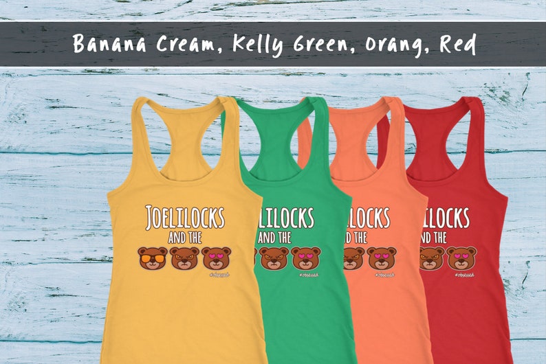 Triple Bears Workout Tank Papa Bear Joelilocks Womens