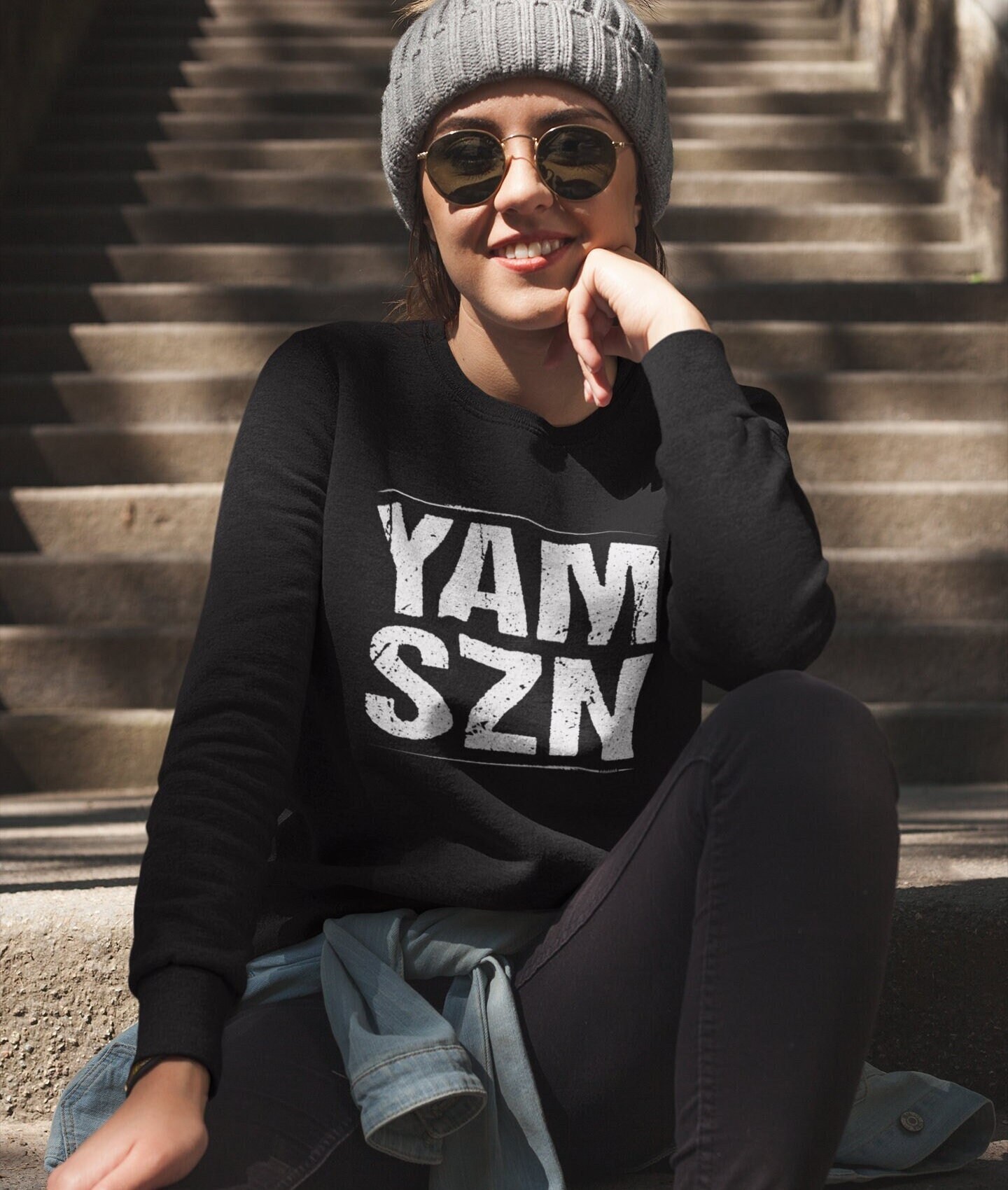 YAM SZN スウェットシャツ、Its Yam Season 6-45 ワークアウト 
