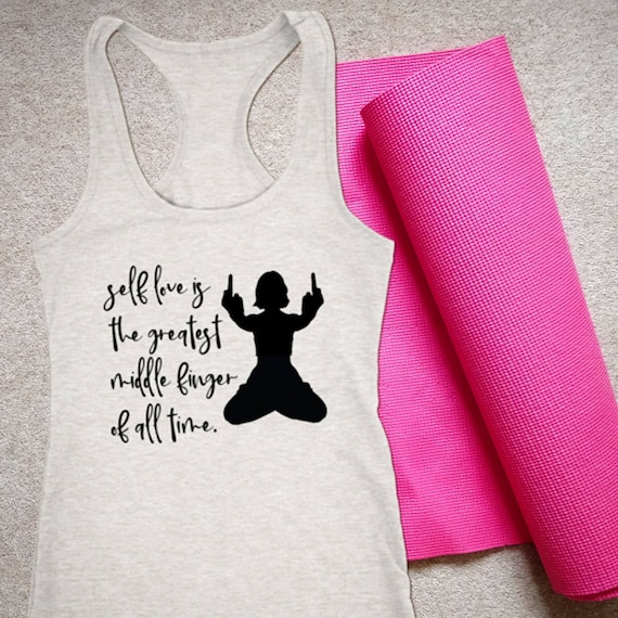 Fuerte como una madre Nuevo Diseño Racerback Para Entrenamiento Yoga Tank Tops Camisas Para Mujer
