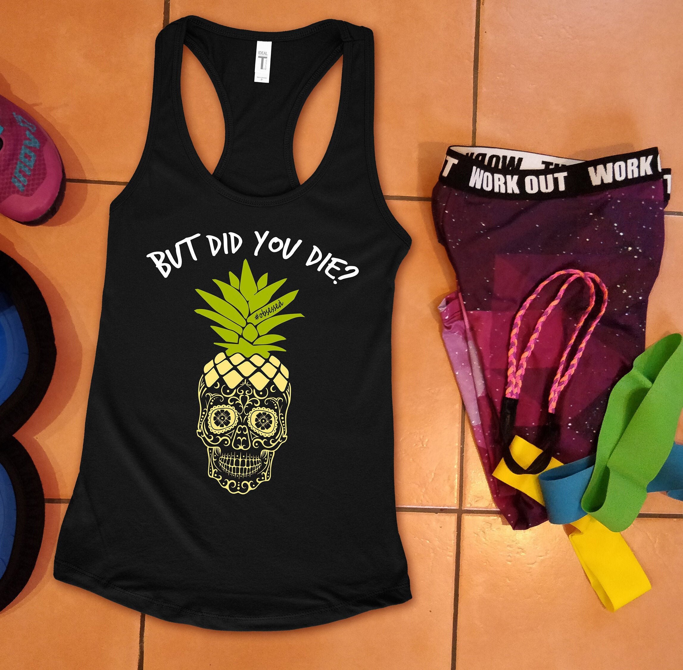 pineapple workout shirt