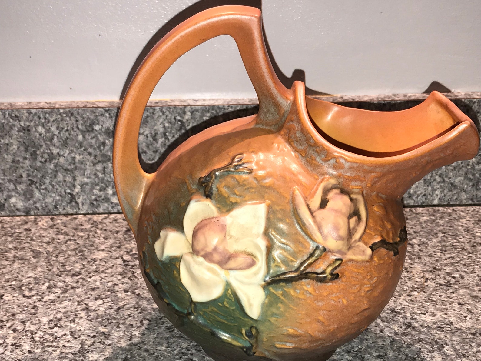 Vintage Roseville U.S.A Ceramic Pottery Pitcher stock 1327 | Etsy
