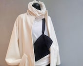 SOFTBAG - klein - schwarz- crossbody -zero waste - leicht