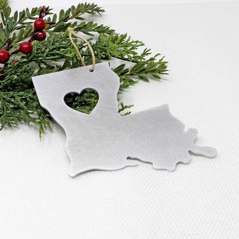 Louisiana Ornament Holiday Gift Party Favors Christmas - Etsy