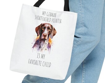 German Shorthaired Pointer Tote Bag: Dog Mom Gift