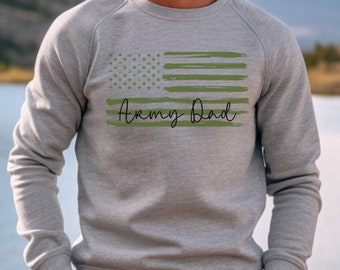 Proud Army Dad Sweatshirt, Military Dad Sweatshirt, Army Dad Shirt, Military Dad Shirt, Army Dad Gifts, Christmas Gift for Dad,Gifts for Dad