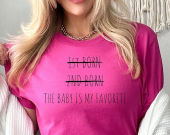 Funny Mom T-Shirt, Favorite Child, Mothers Day Gift