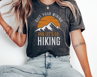 Funny Hiking Shirt: Mountain Graphic Tee, Outdoors Gift