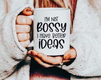 Funny Boss Coffee Mug, Lady Boss Gift