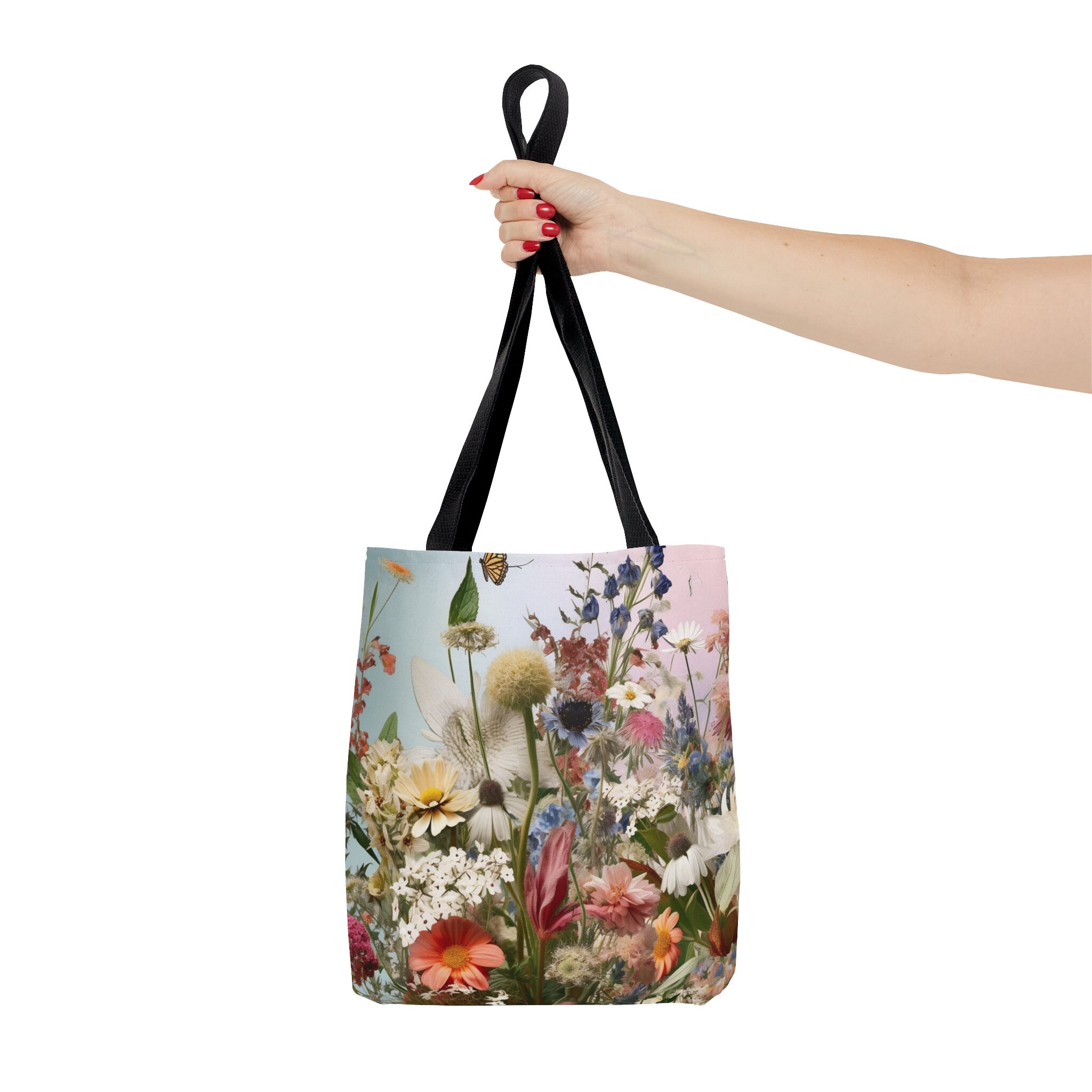 Fresh Fleur Fire Large Tote Shoulder Bag