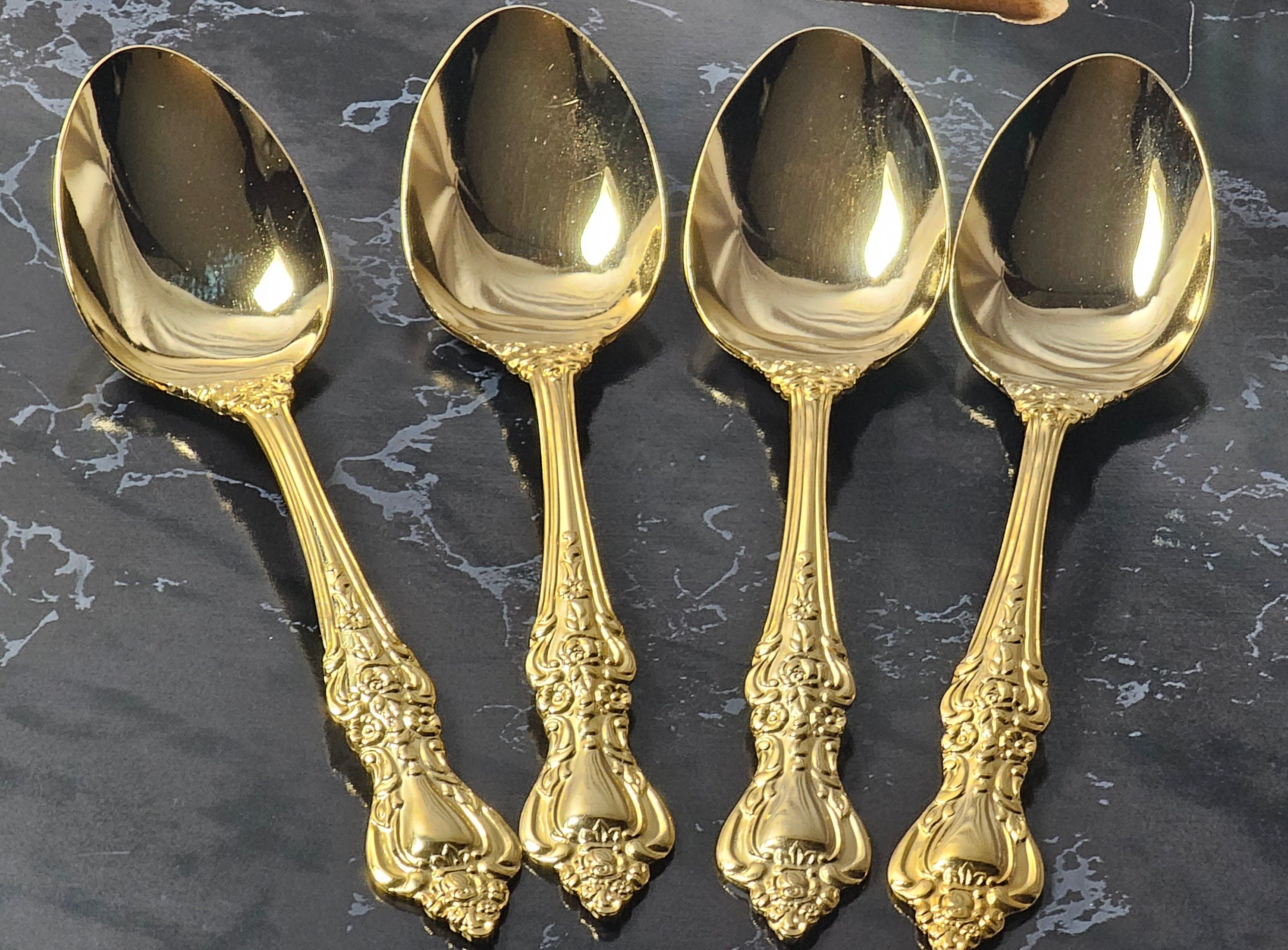 P-Line Pro-Steel Spoon - Gold Silver