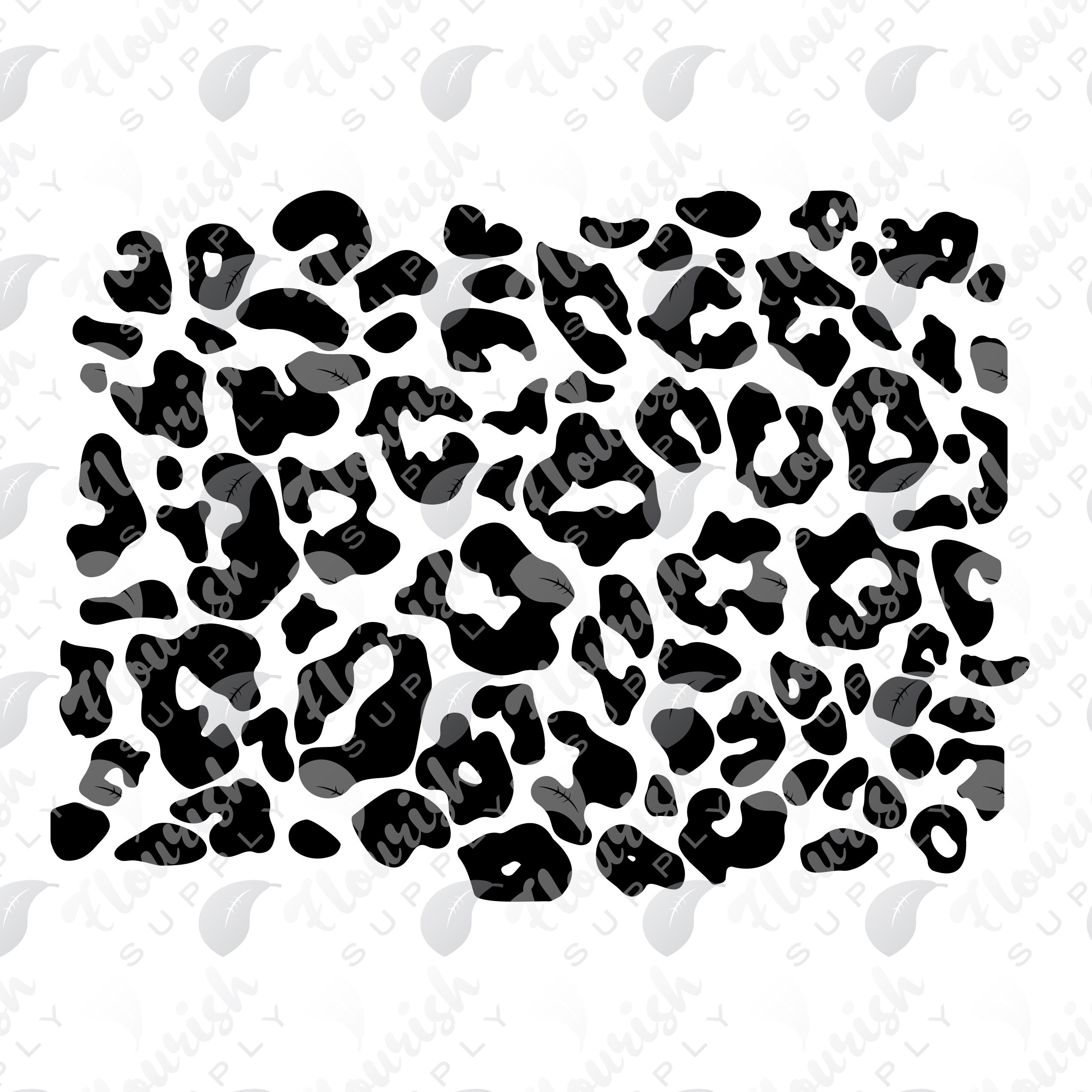 Cheetah Print Cut File PNG SVG Decal Vector - Etsy
