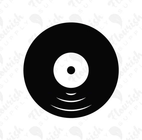 Download Record Vinyl Music Cut File Svg Etsy
