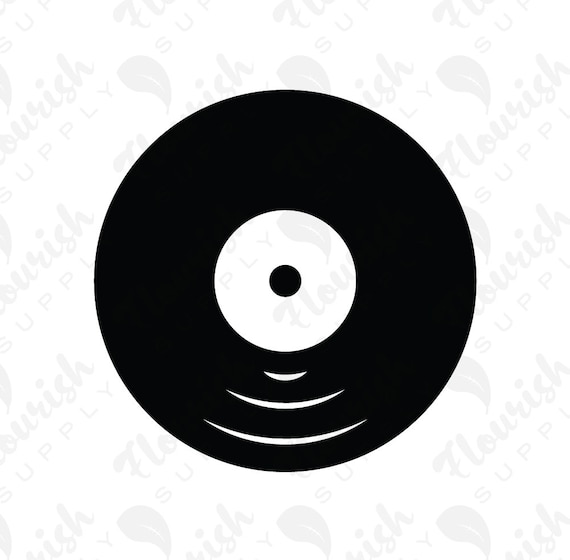 Download Record Vinyl Music Cut File Svg Etsy