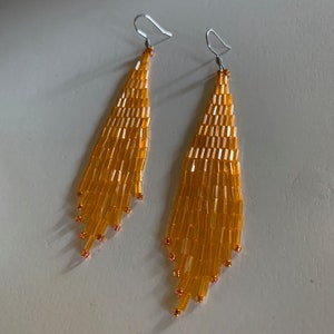 Orange Crush Deco Feathers