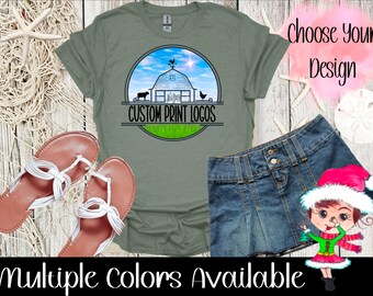Camisa con logotipo de empresa personalizada para mujer, diseñe su propia camisa, camisa personalizada, camisa personalizada, camisa unisex, diseño personalizado, camisa con logotipo de empresa