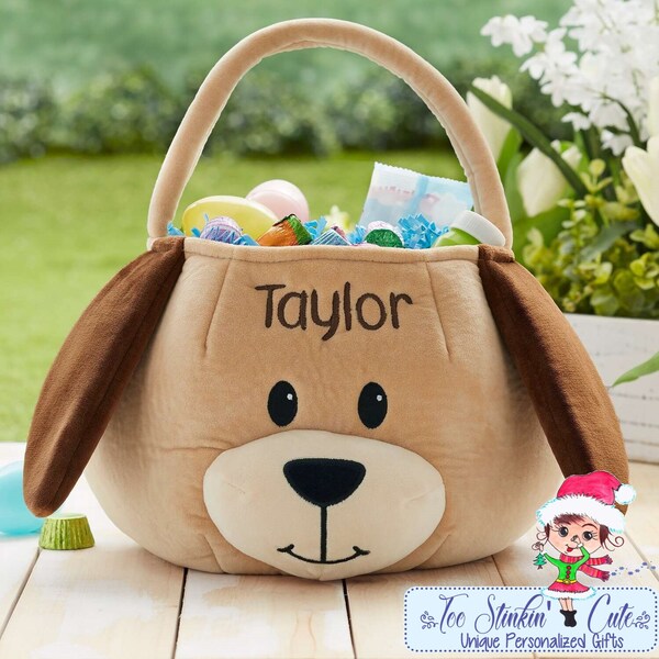 Dog Easter Basket Etsy