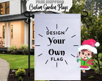 Create Your Own Garden Flag|Personallized Flag| Custom Garden Flag|Personalized Garden Flag|Custom Flag|CustomYard Flag|Choose YourDesign