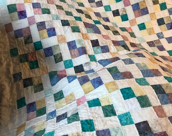 Watercolor Block Quilt