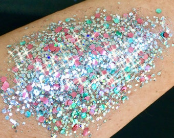 Biodegradable Glitter - Pink Opal Iridescence ecoGlimmer