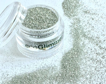 Biodegradable Glitter - Sterling Silver Dust ecoGlimmer
