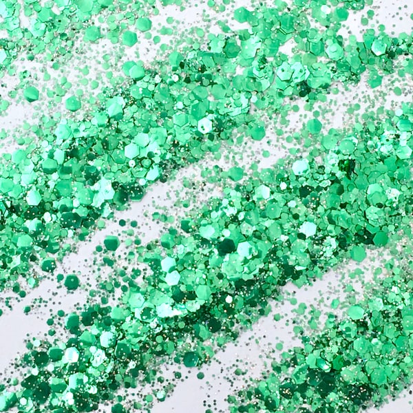 Biodegradable Glitter - Emerald City (May Birthstone) ecoGlimmer