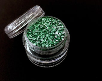 Biodegradable Glitter - Iced Emeralds ecoGlimmer