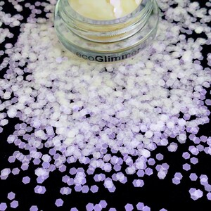 Rosy Iridescence Mega ecoGlimmer - 100% Plastic-Free Biodegradable Glitter
