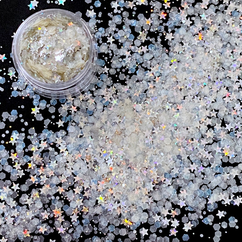 NEW Biodegradable Glitter The Milky Way ecoGlimmer image 3