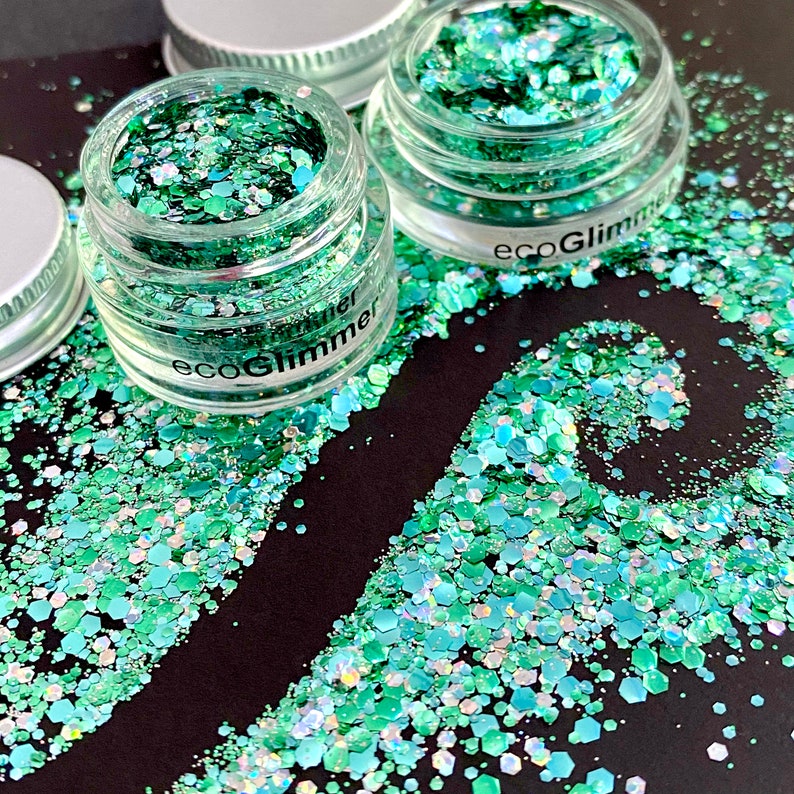 Biodegradable Glitter Green Goddess Ecoglimmer Etsy